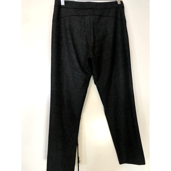 Mint Gerard Darel Houndstooth Wool-blend Leather Lined Pocket Pants 36 us4 30" - Picture 5 of 7